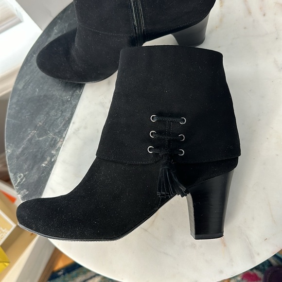 Ditto by VANEli Suede Ankle Boots With Tassle - Picture 6 of 9